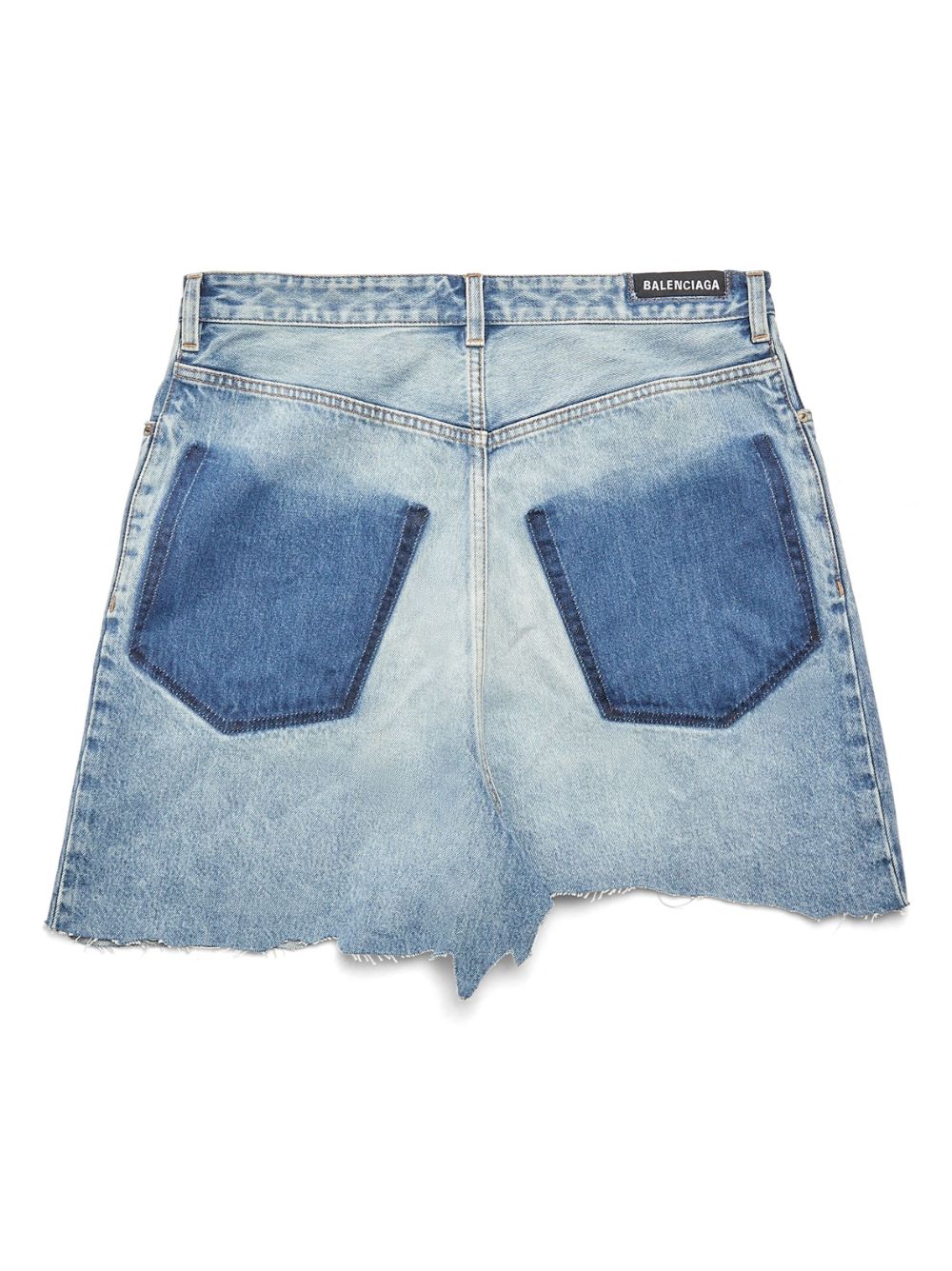 Мини пола Balenciaga Denim от органичен памук