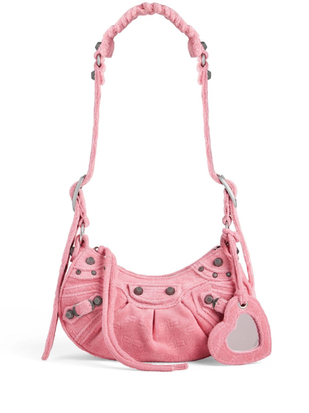 Дънкова чанта през рамо Balenciaga Le Cagole XS