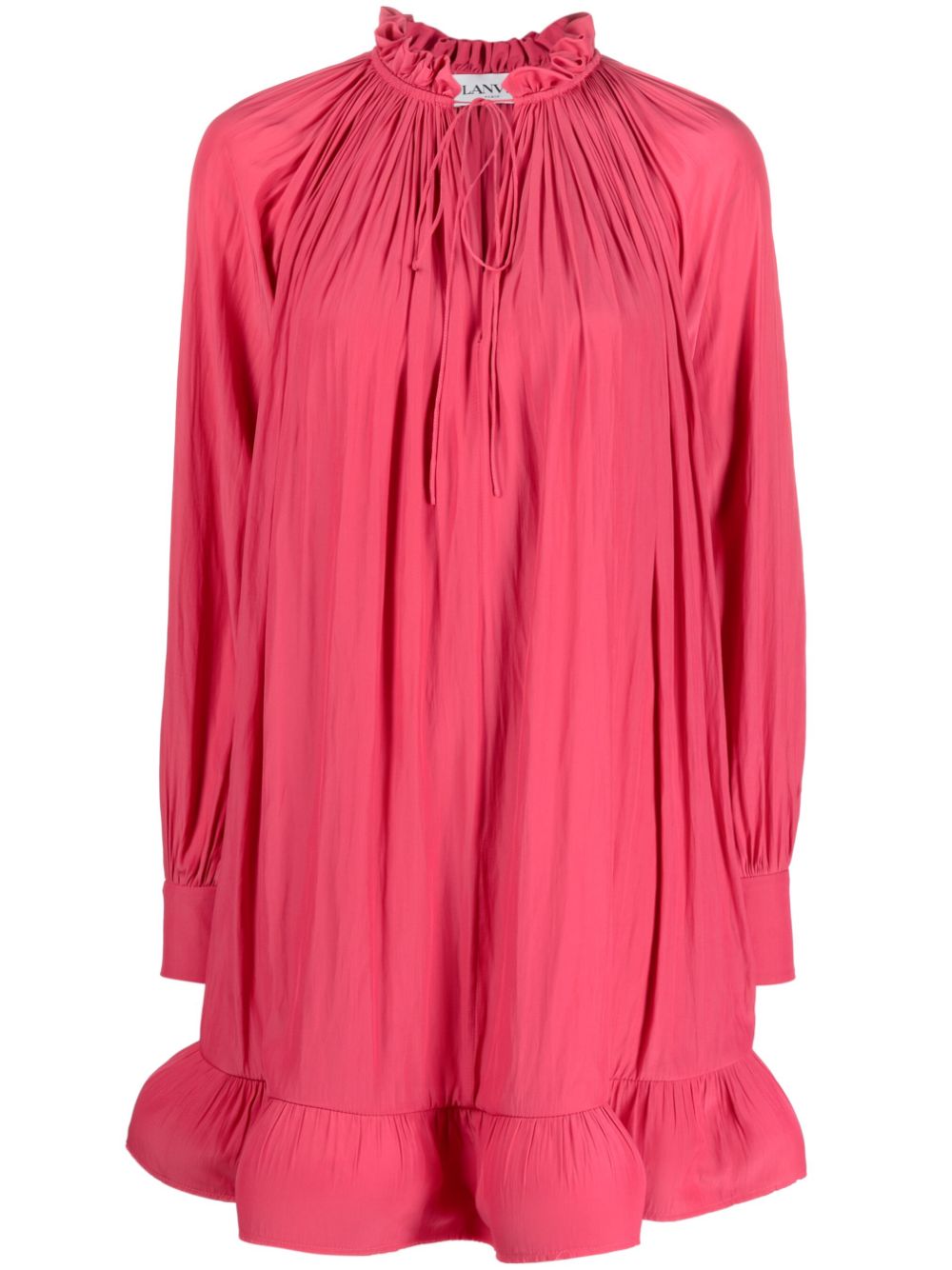 Рокли Lanvin в цвят фуксия