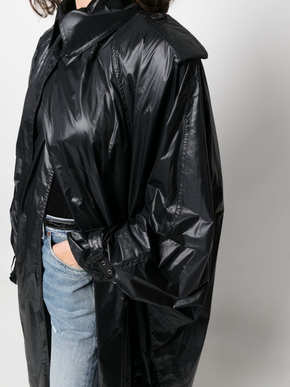 Палта Saint Laurent черни
