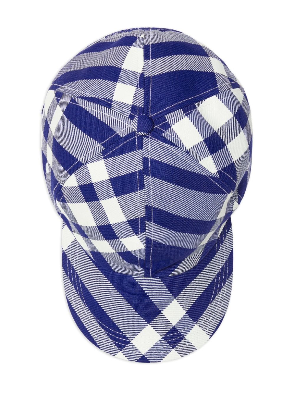 Карирана бейзболна шапка Burberry