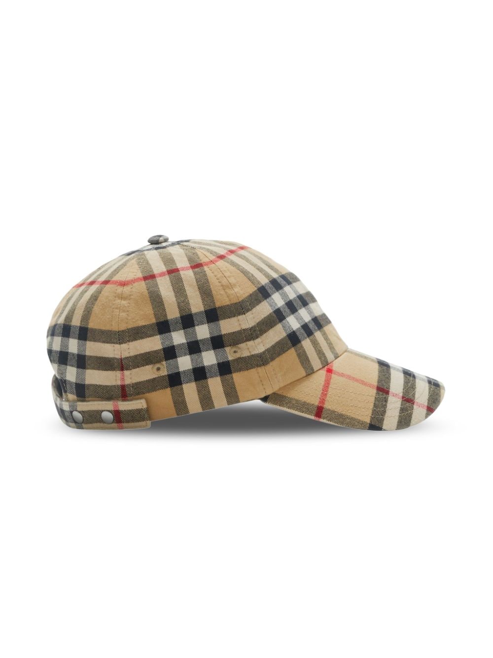 Карирана бейзболна шапка Burberry