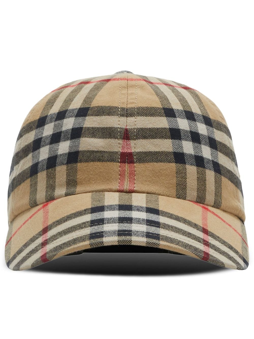 Карирана бейзболна шапка Burberry