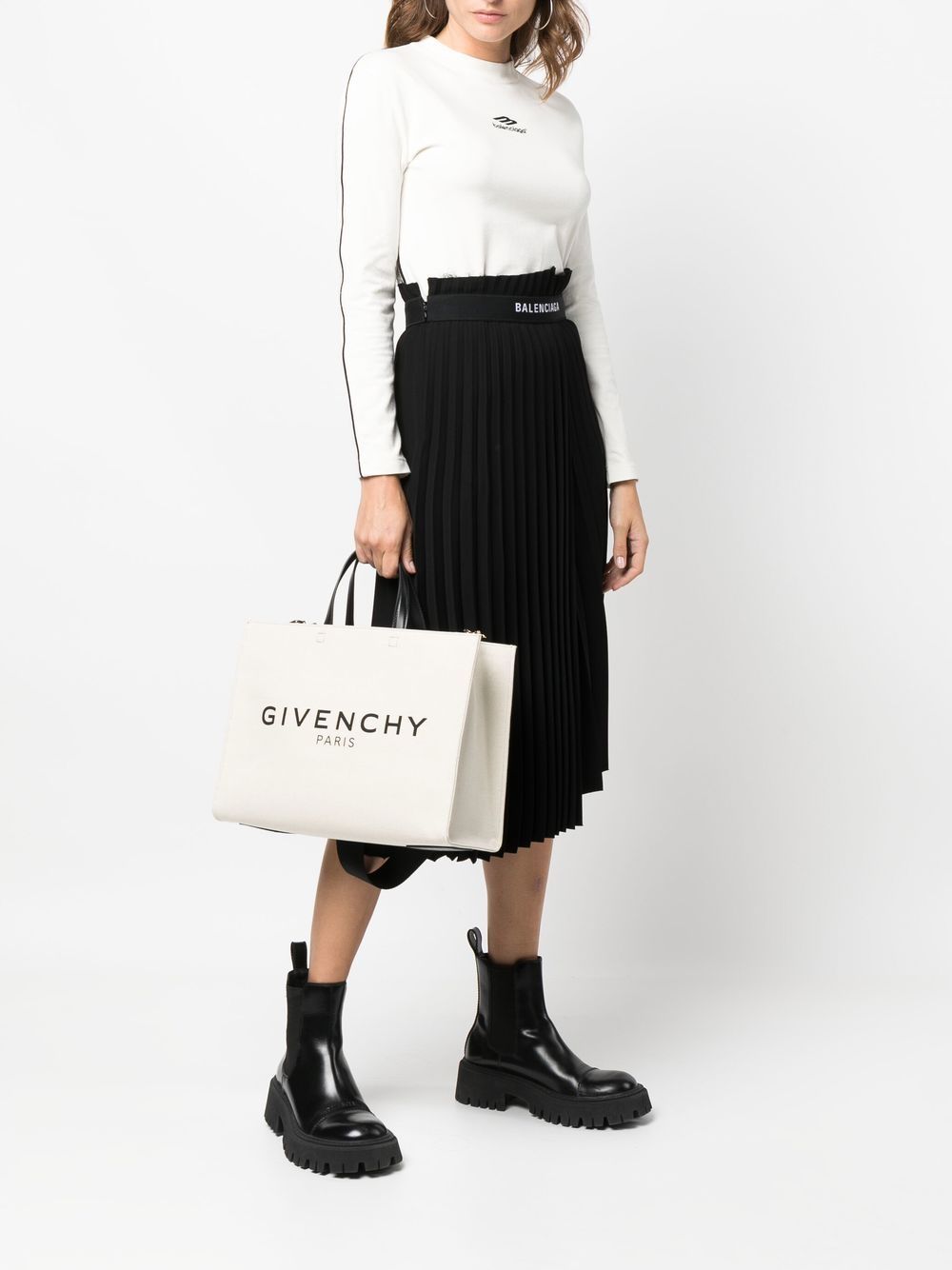 Givenchy G-Tote среден размер платно
