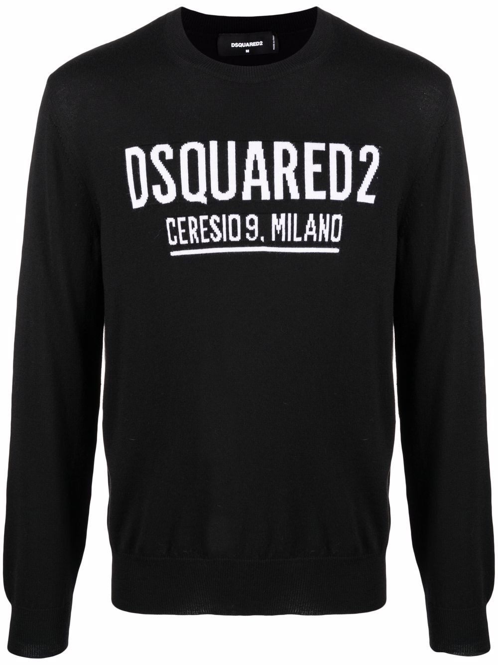 Пуловери Dsquared2 Черни