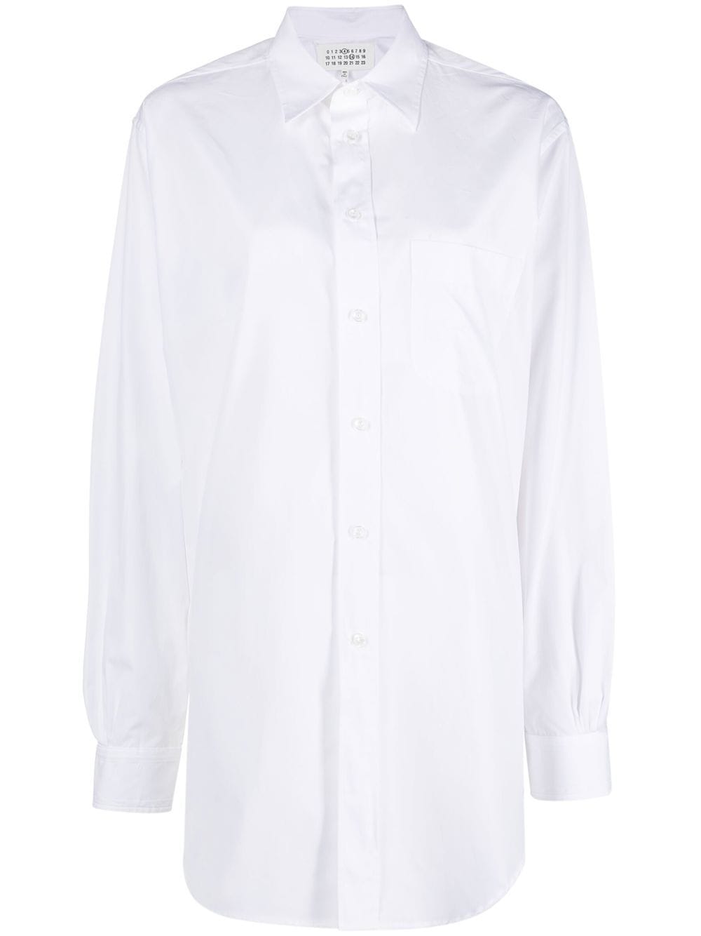 Ризи Maison Margiela бели