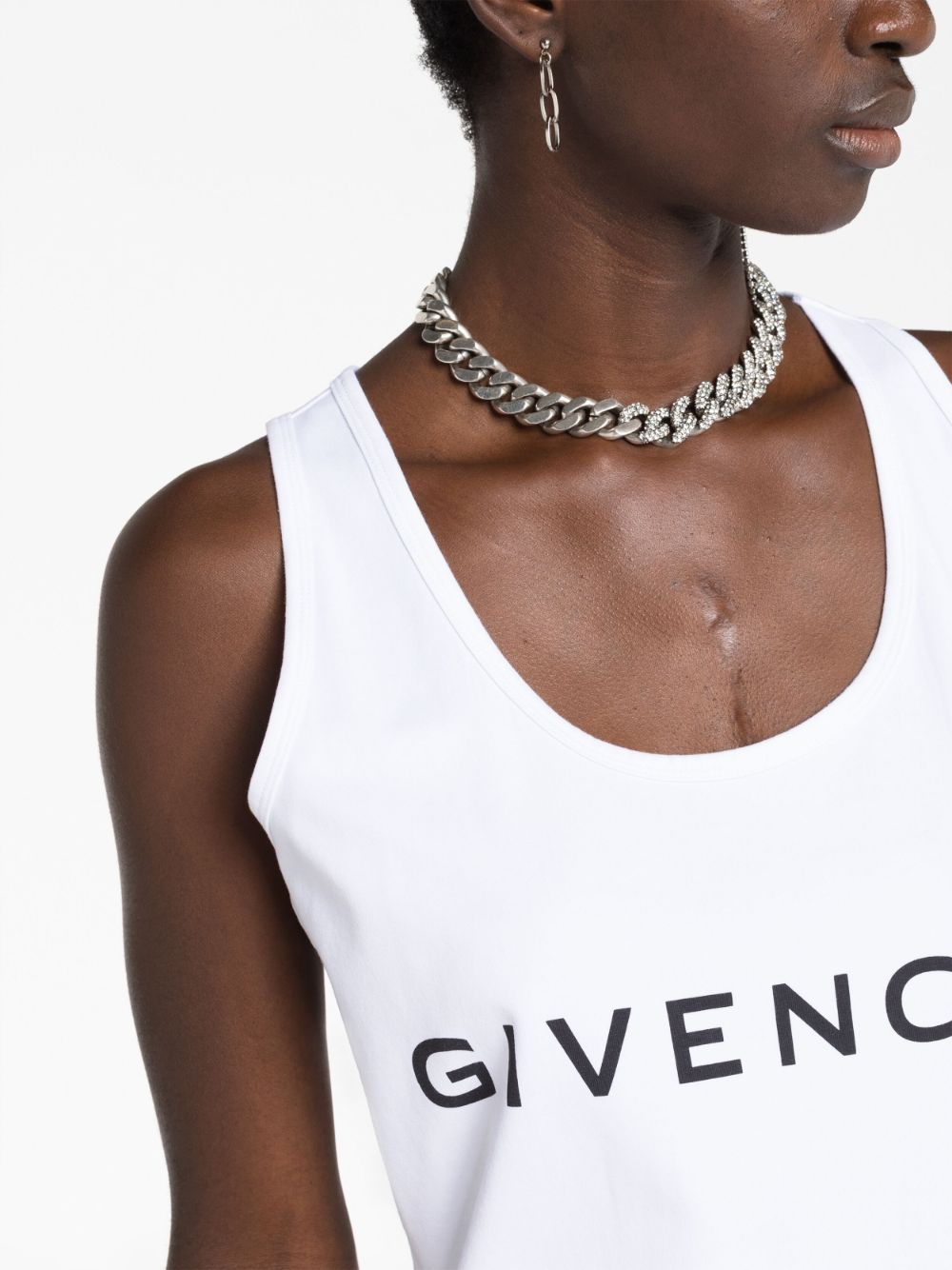 Бял топ Givenchy