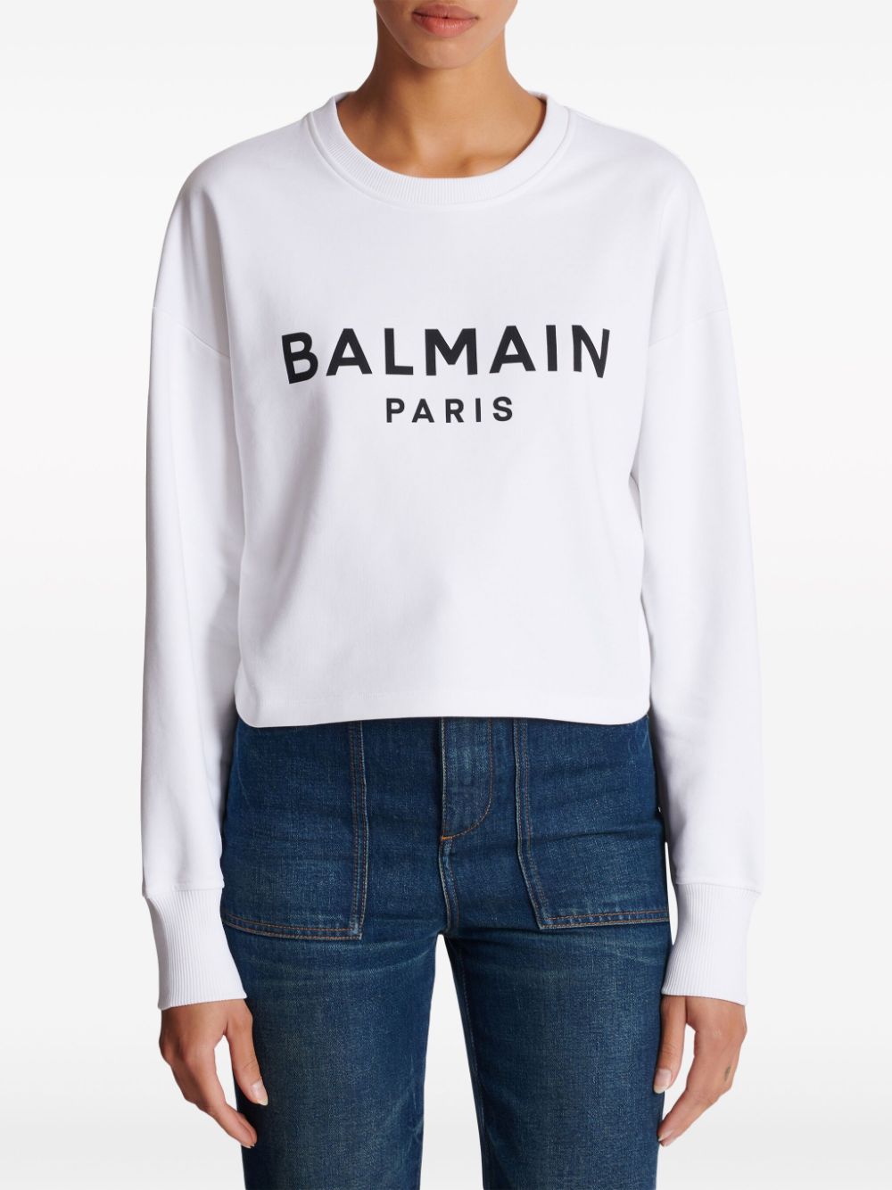 Пуловери Balmain бели