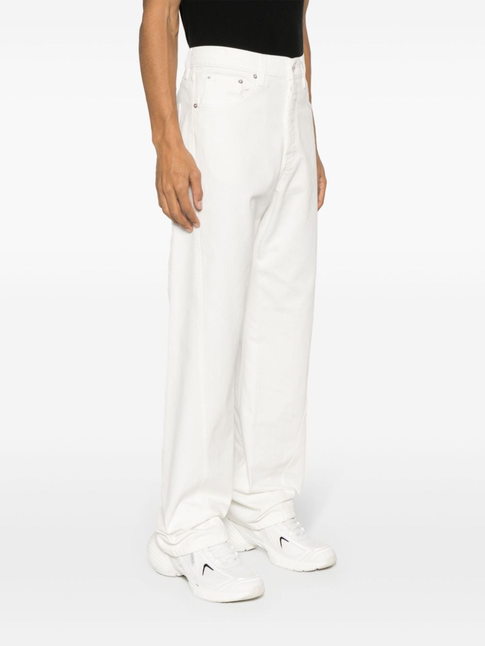 Дънки Lanvin White