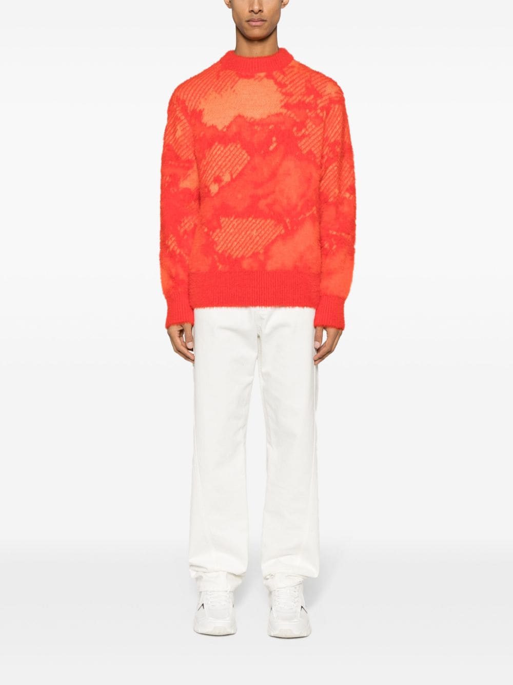 Дънки Lanvin White