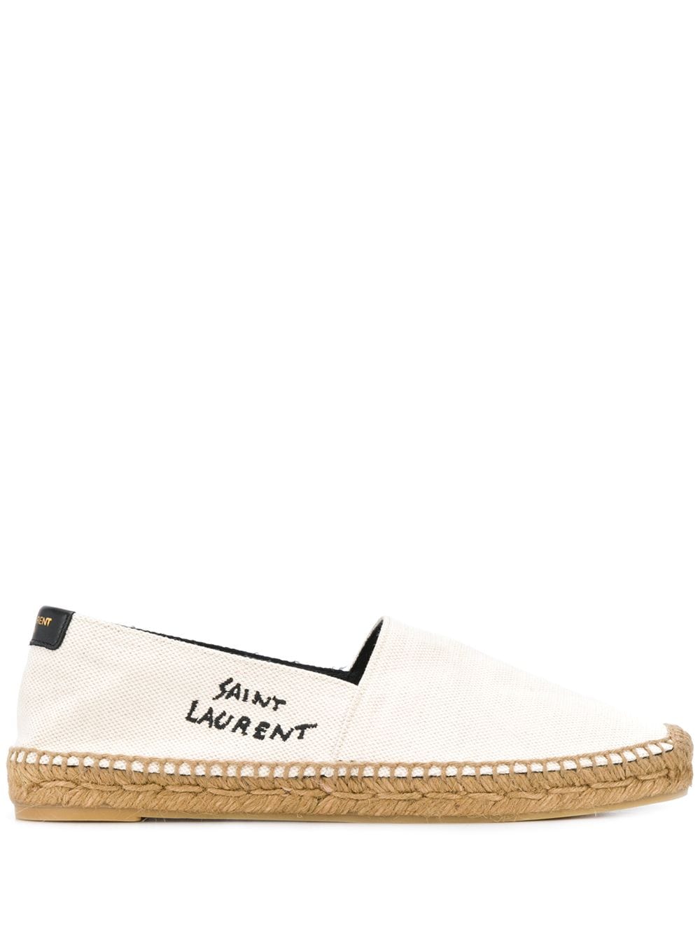 Равни обувки Saint Laurent бежови