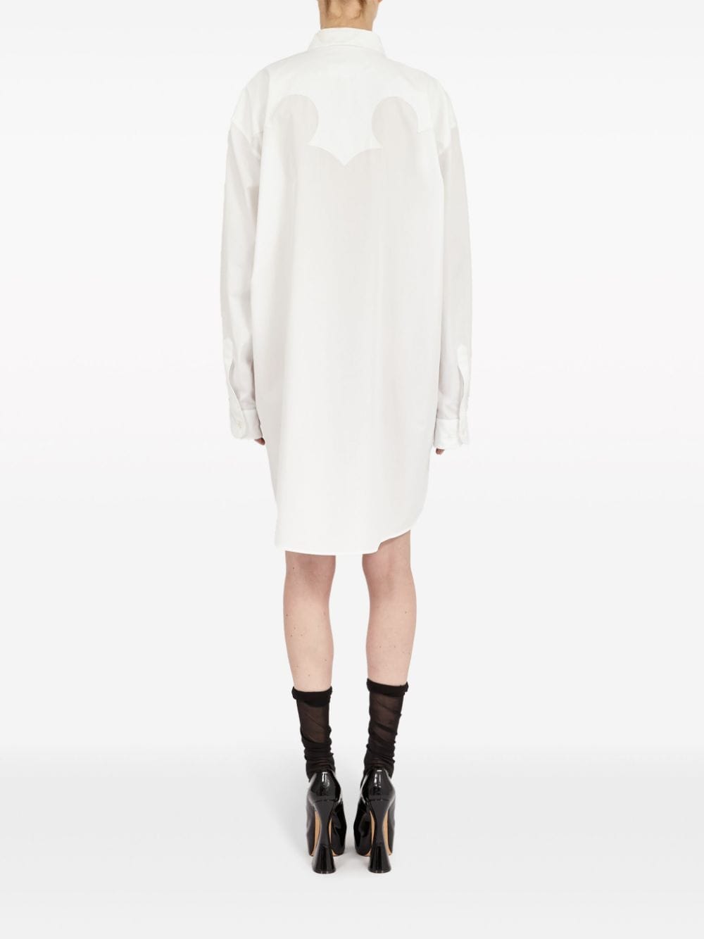 Ризи Maison Margiela бели