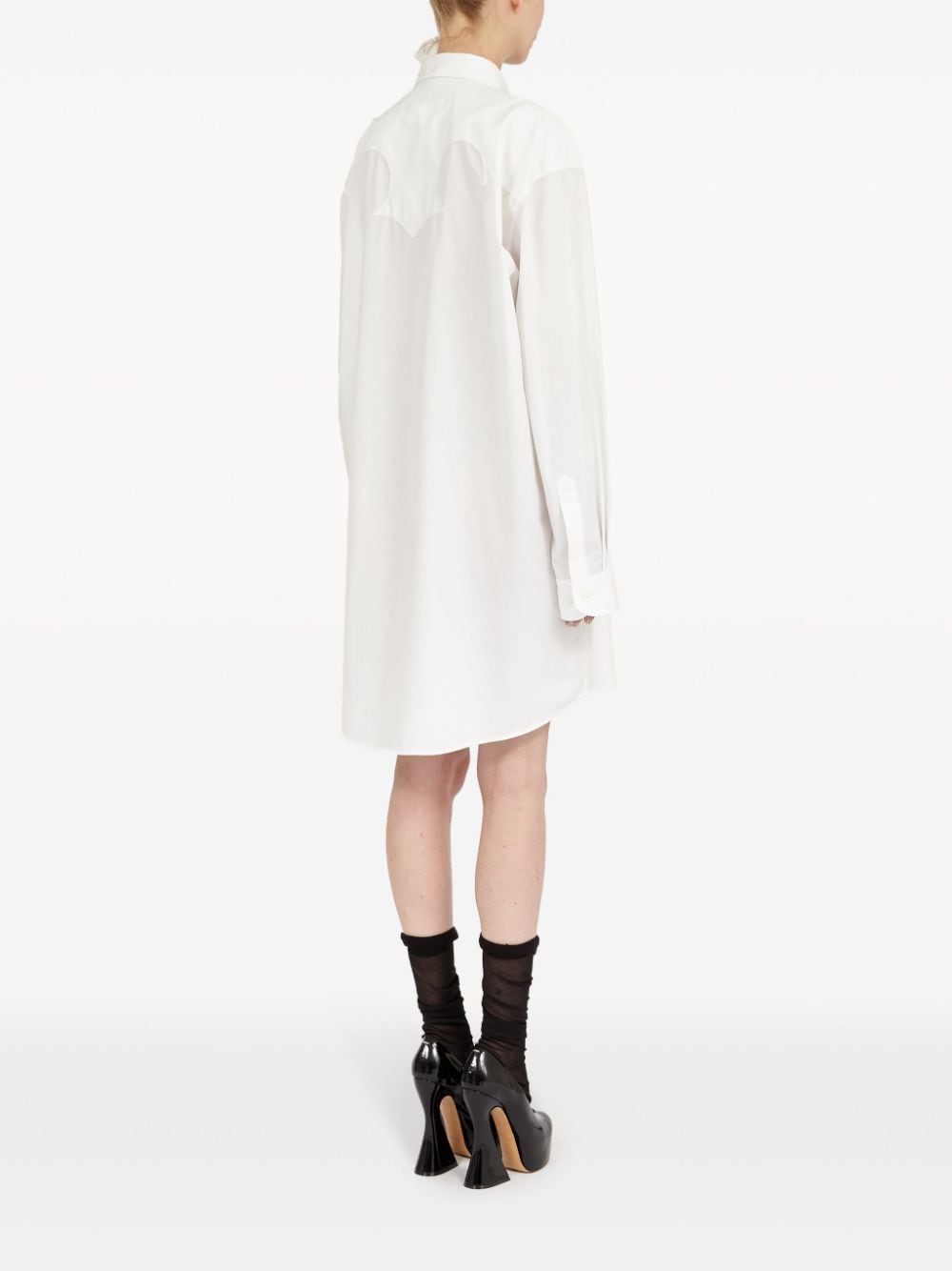 Ризи Maison Margiela бели