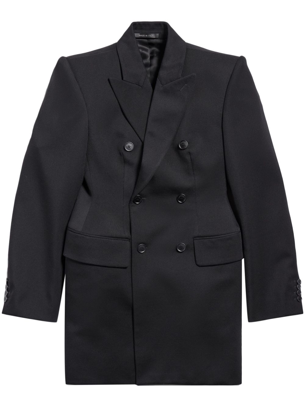 Двуредно блейзър Balenciaga Hourglass Virgin Wool