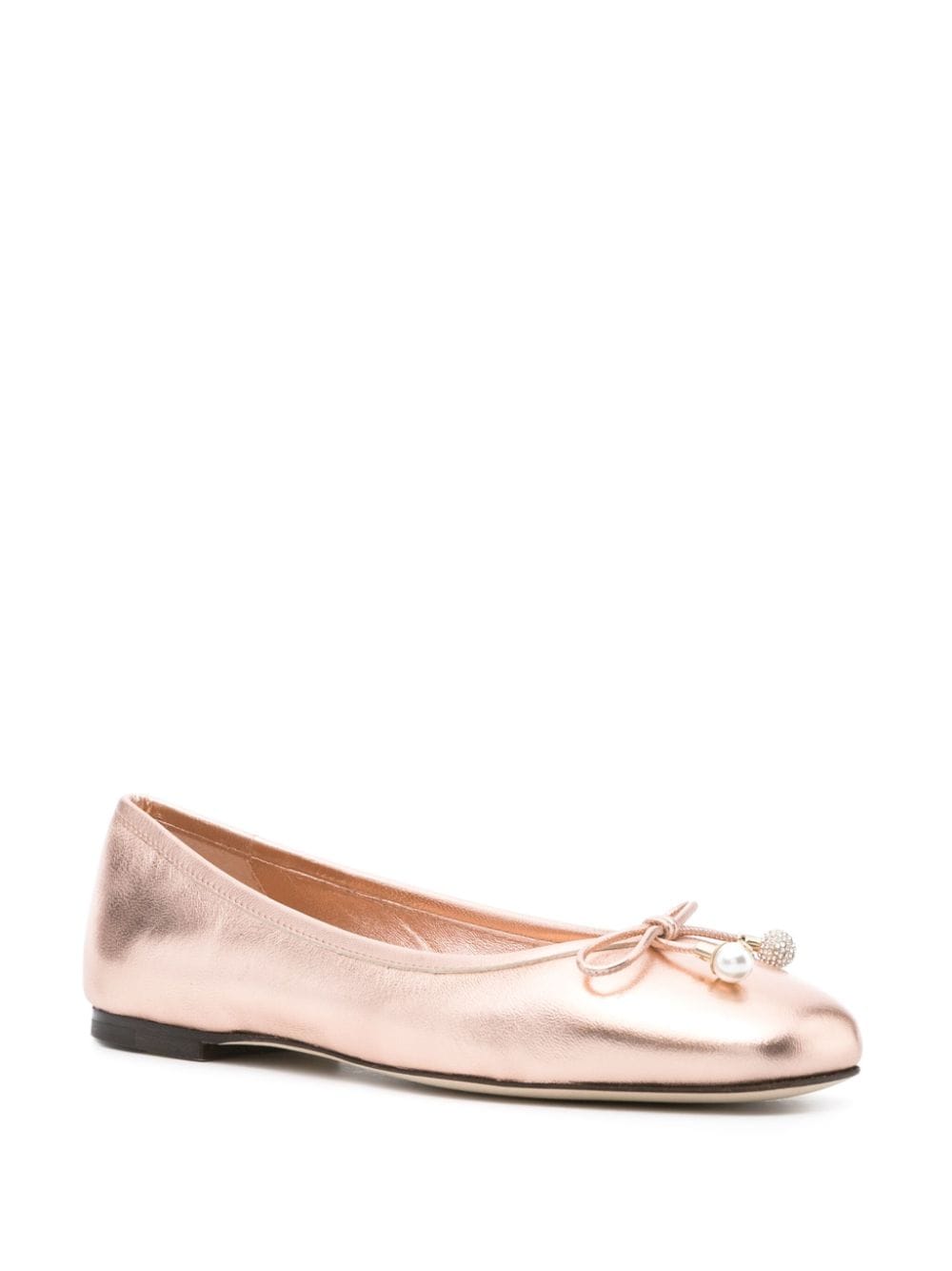 Металически балерини Jimmy Choo Elme