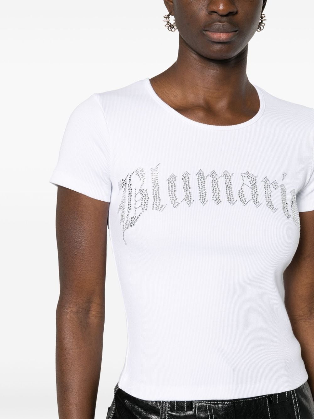 Тениски и поло блузи Blumarine в бяло