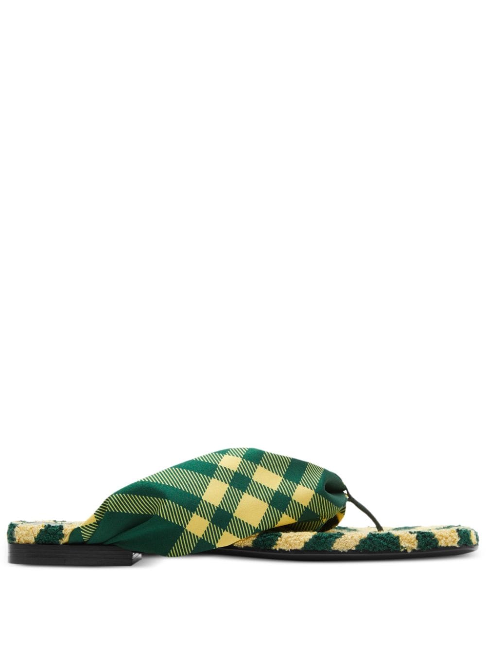Плоски чехли Burberry Check Pool