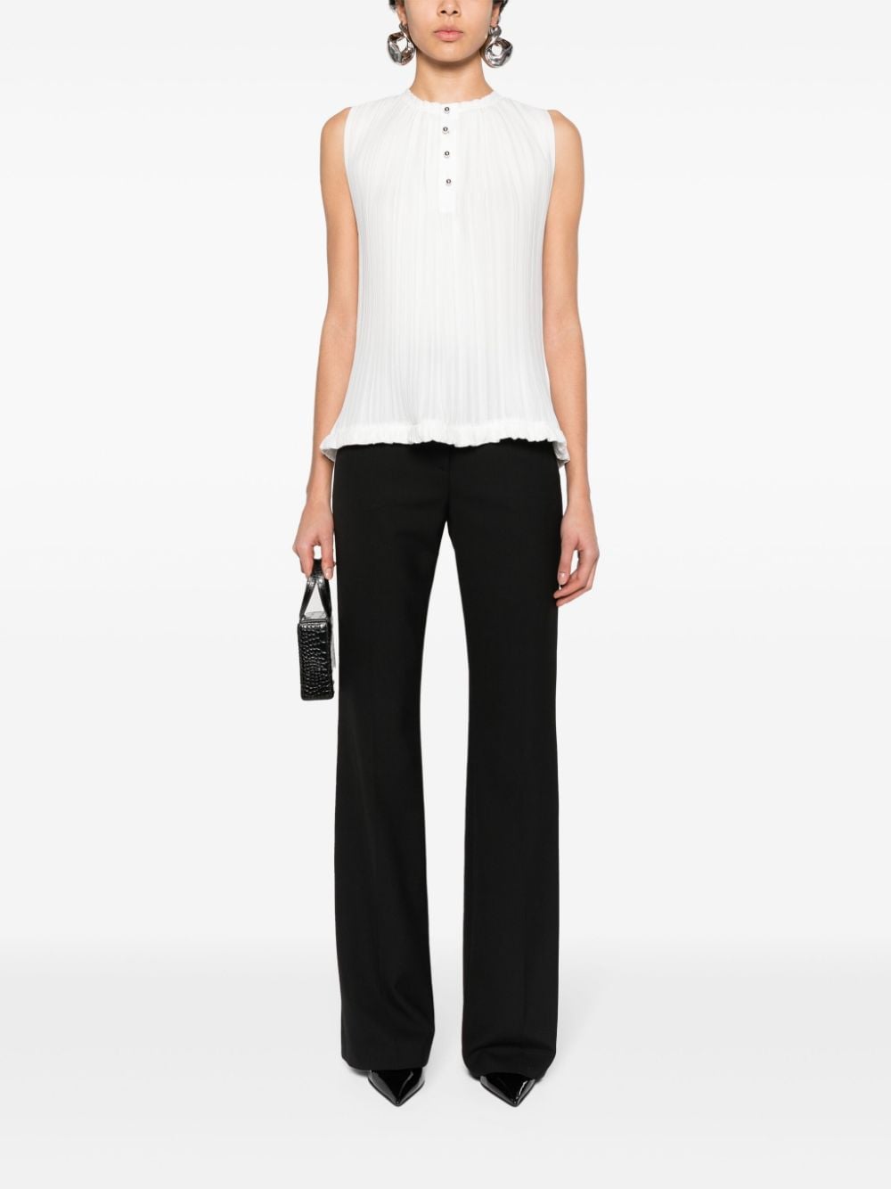 Бял топ Lanvin