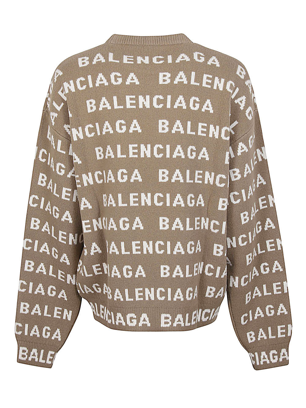 Пуловер с лого на Balenciaga Intarsia