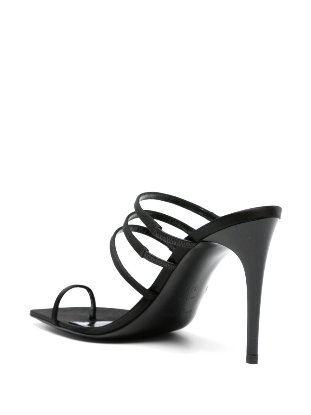 Сандали Saint Laurent черни