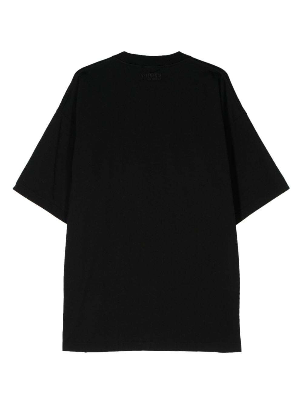 Тениски и поло блузи Vetements в черно