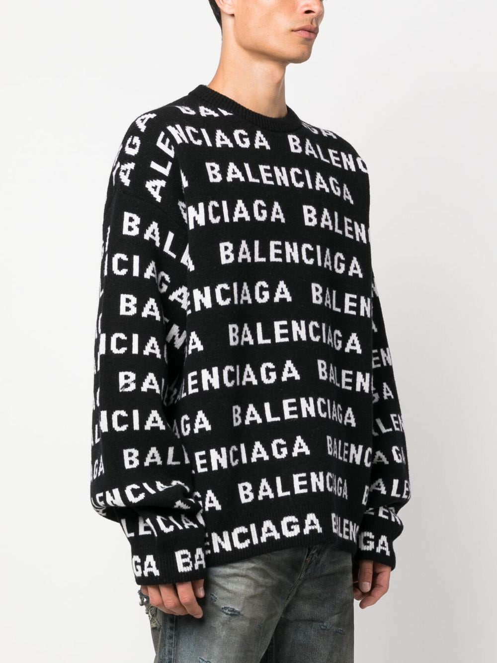 Пуловер с лого на Balenciaga