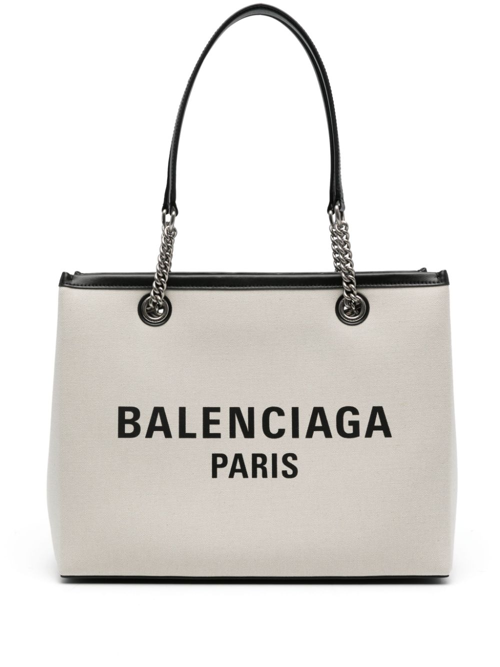 Чанта от плат с лого на Balenciaga