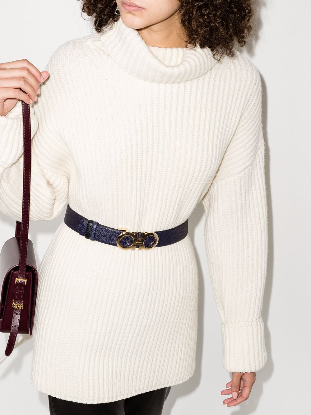 Колани Ferragamo сини