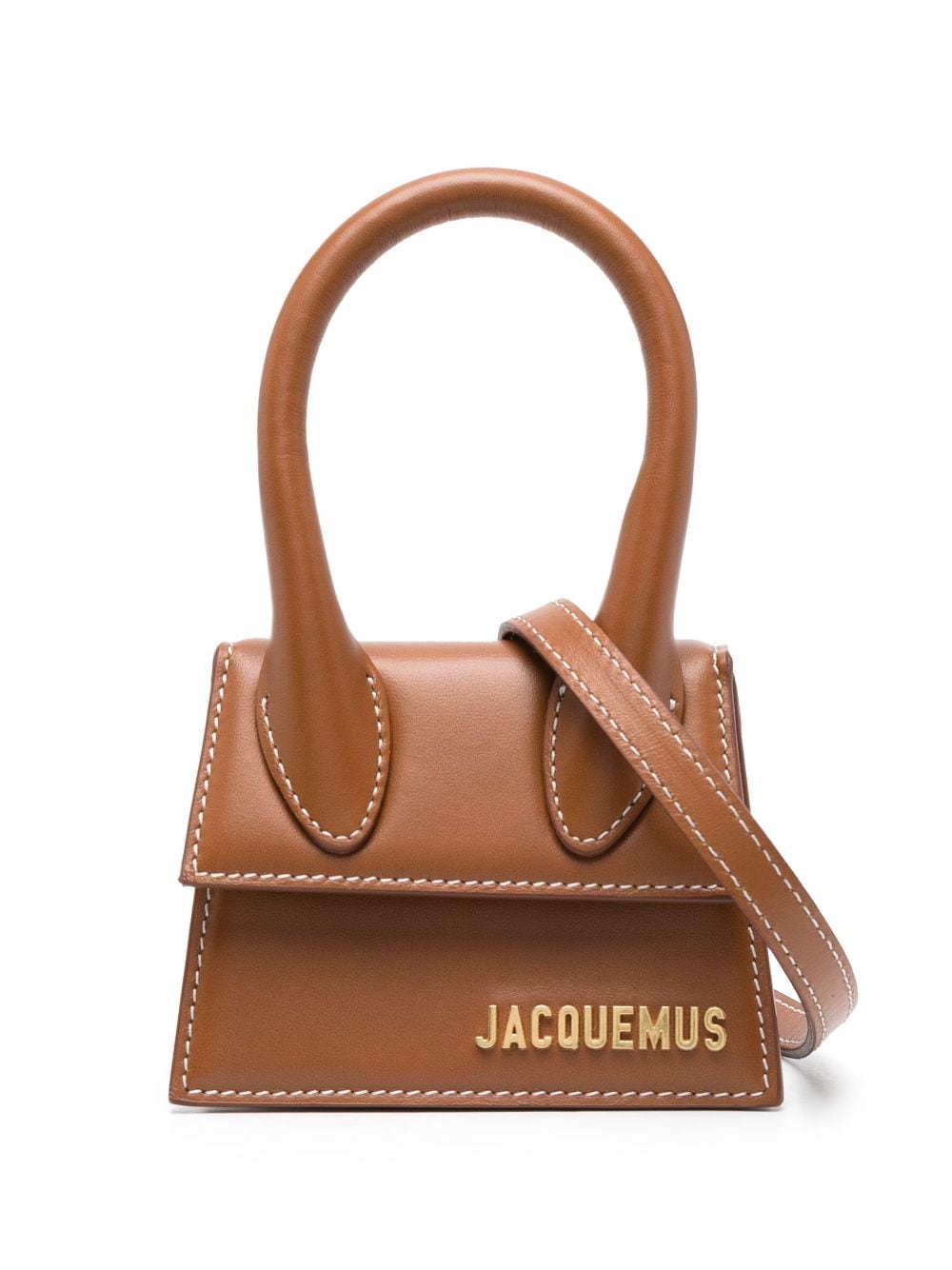 Кожена мини чанта Jacquemus Le Chiquito