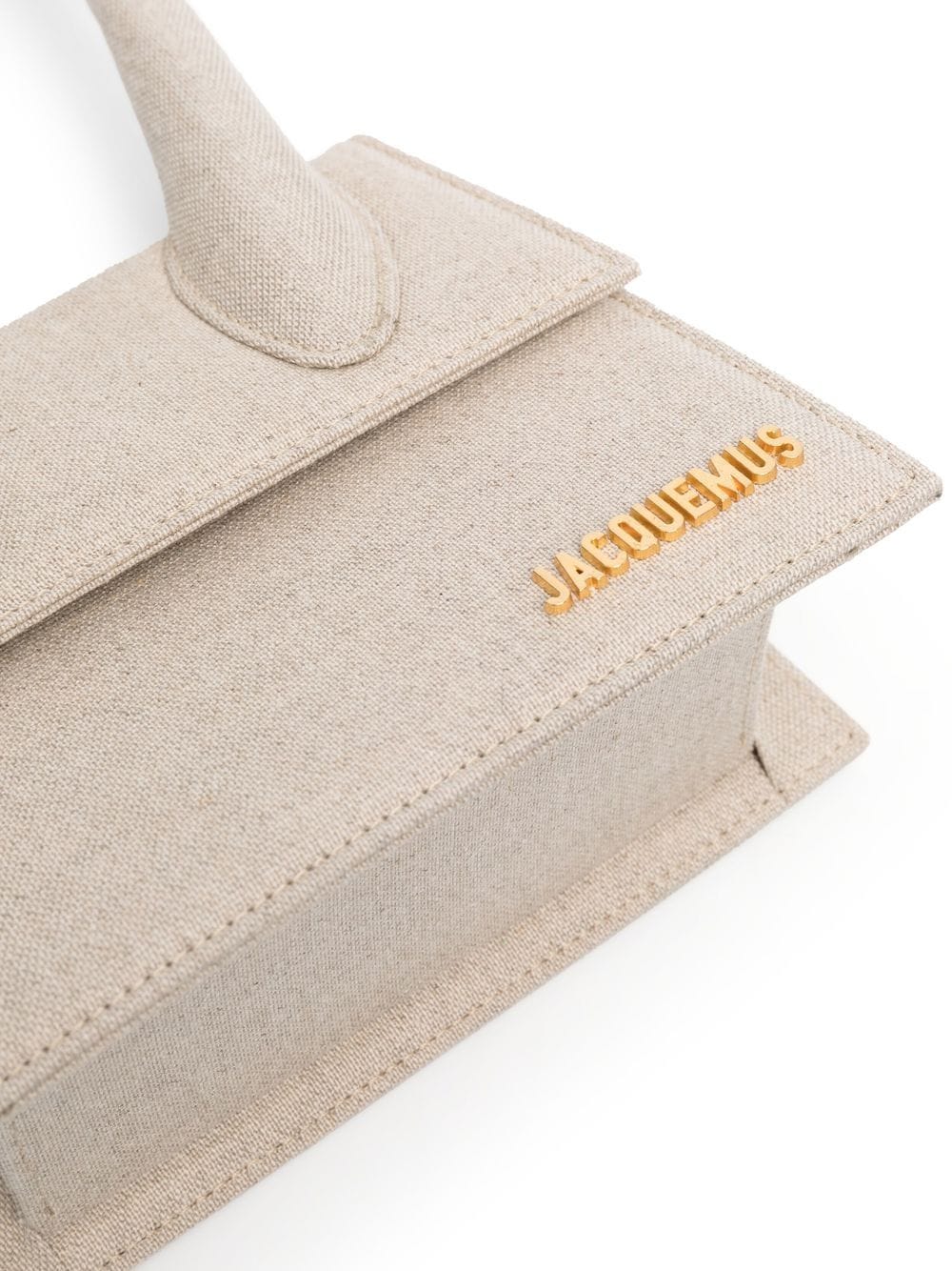 Памучна платнена чанта за рамо Jacquemus Le Chiquito Noeud