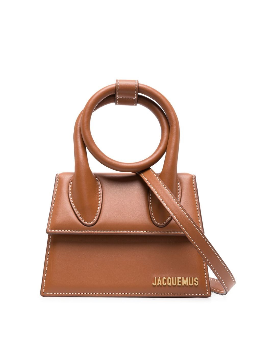 Чанта Jacquemus Le Chiquito Neud с горна дръжка