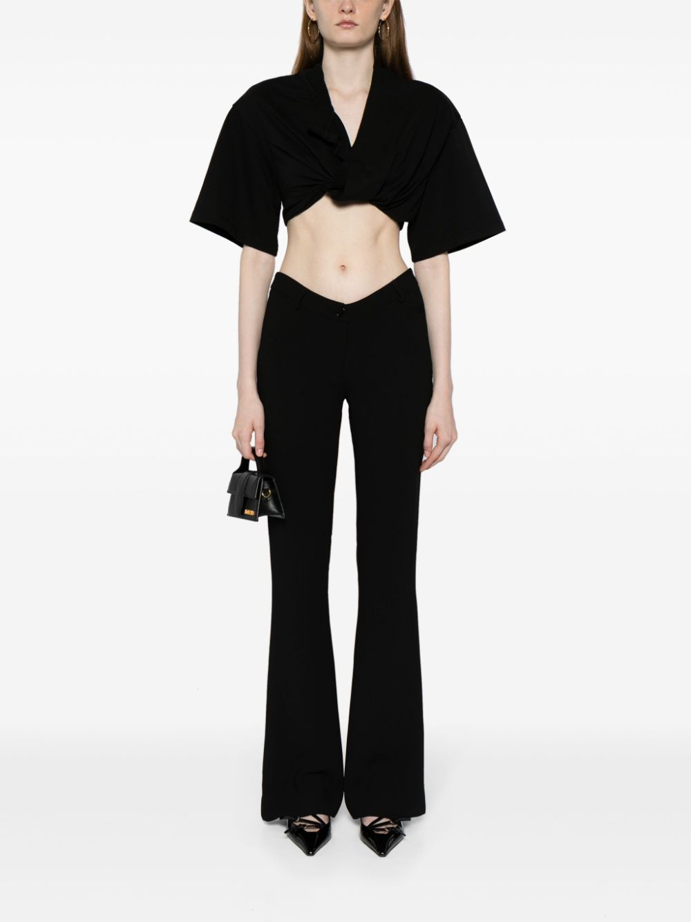 Тениски и поло блузи JACQUEMUS Черни