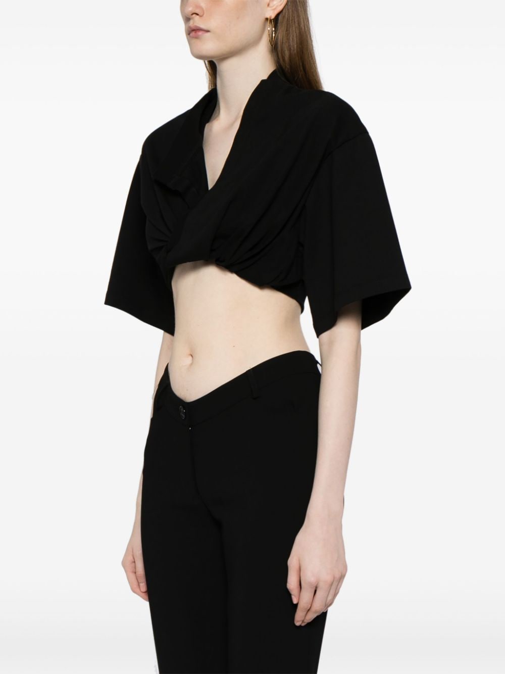 Тениски и поло блузи JACQUEMUS Черни