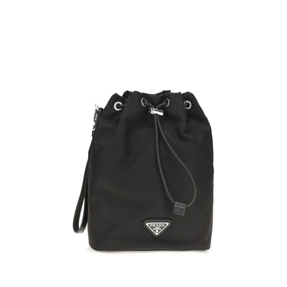 Prada Black Nylon Handbag