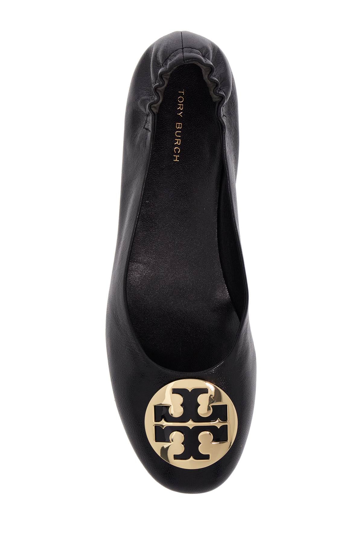 Блестяща кожена чанта Claire Baller от Tory Burch