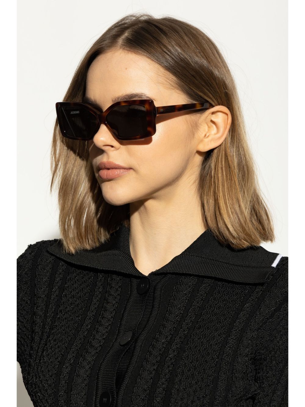 Слънчеви очила JACQUEMUS кафяви