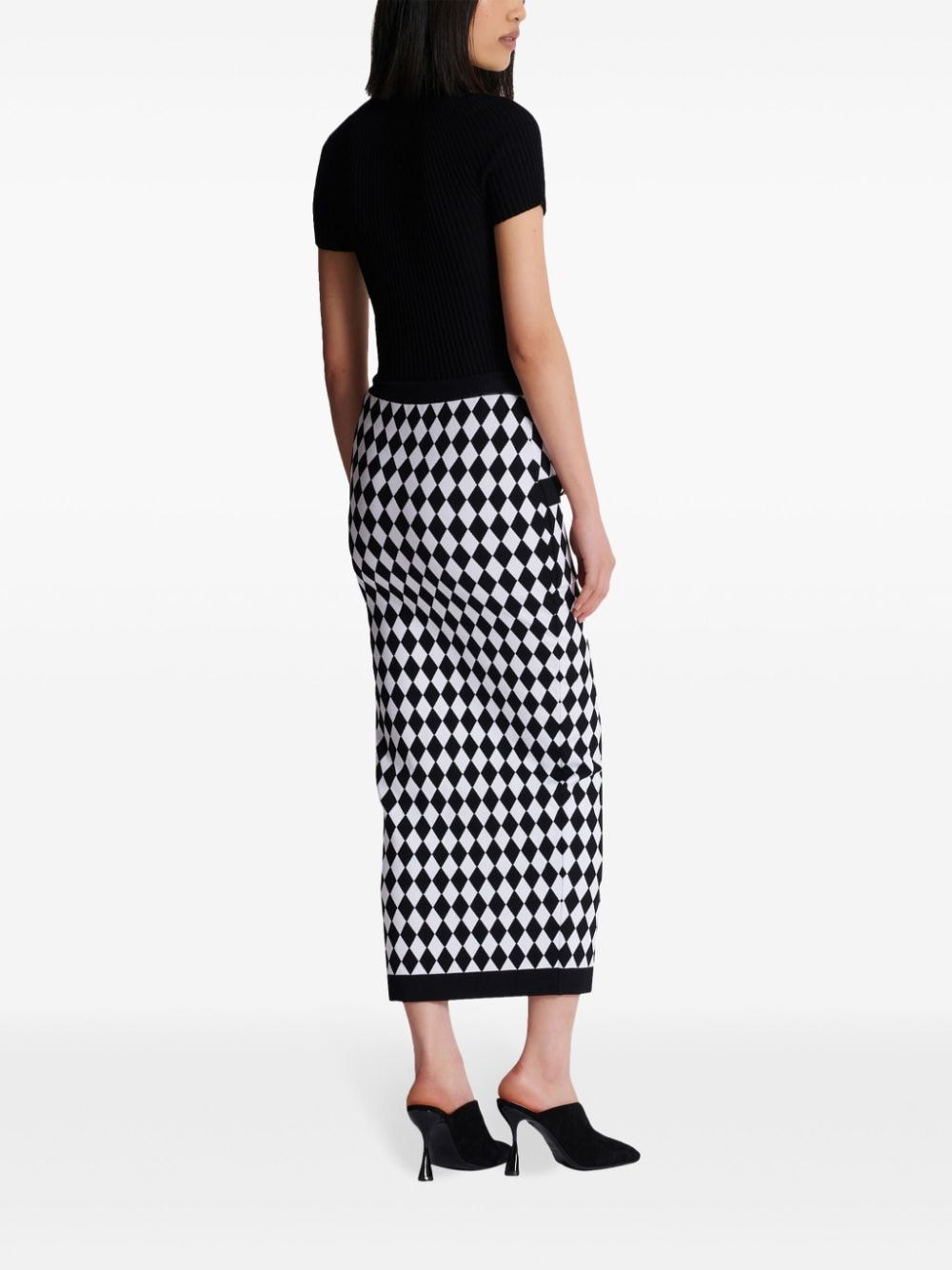 Поли Balmain черни
