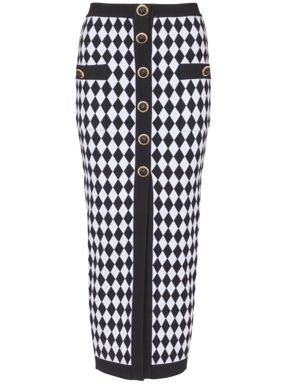 Поли Balmain черни