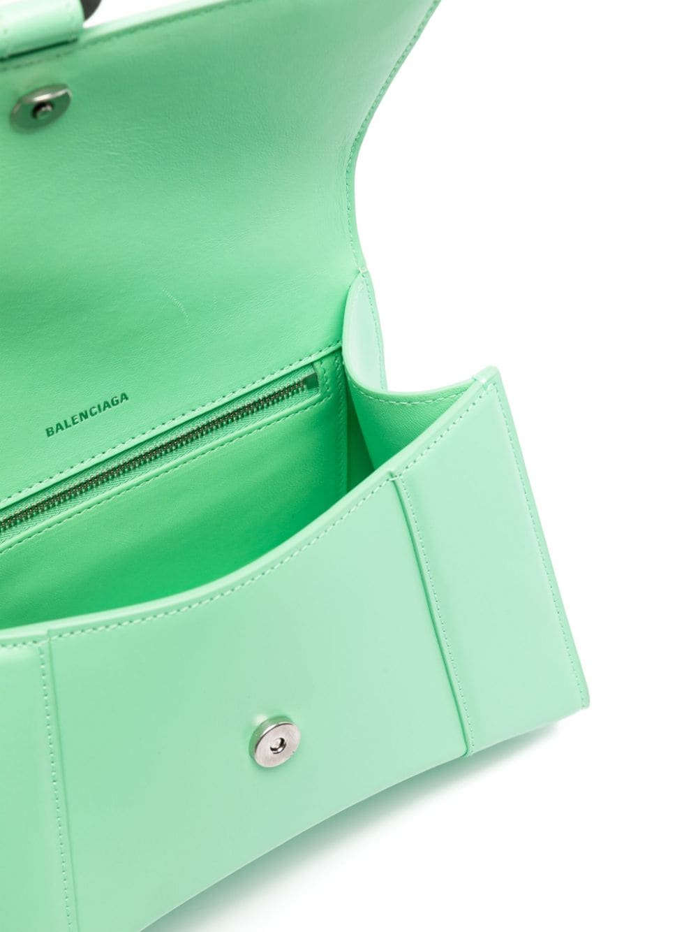 Малка чанта Balenciaga с пясъчен часовник и горна дръжка