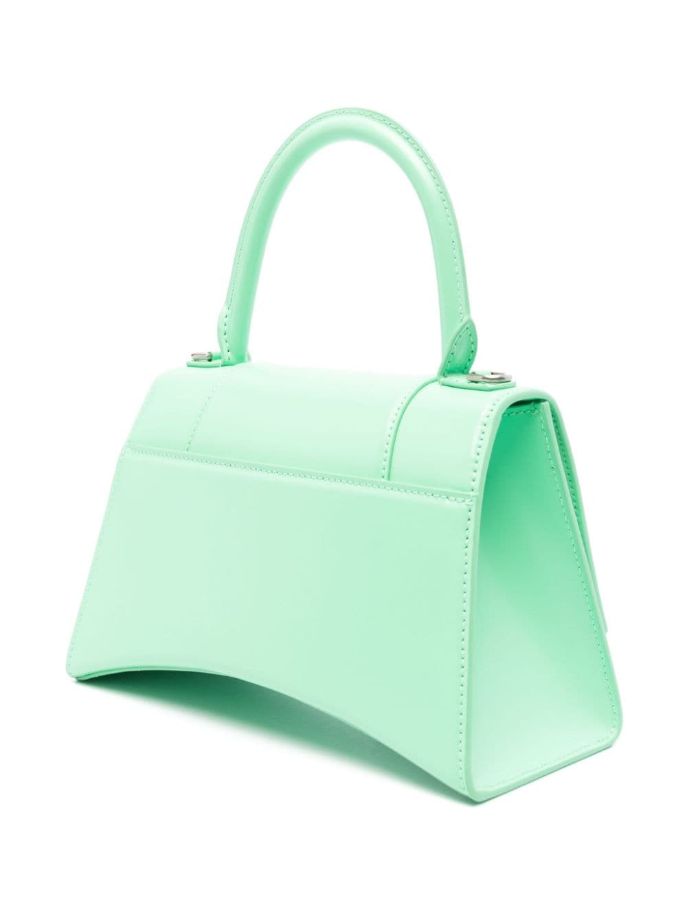 Малка чанта Balenciaga с пясъчен часовник и горна дръжка