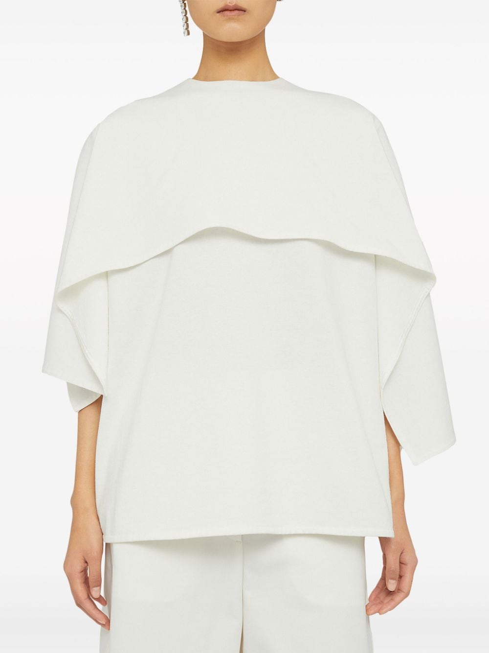 Тениски и поло блузи Jil Sander в бяло