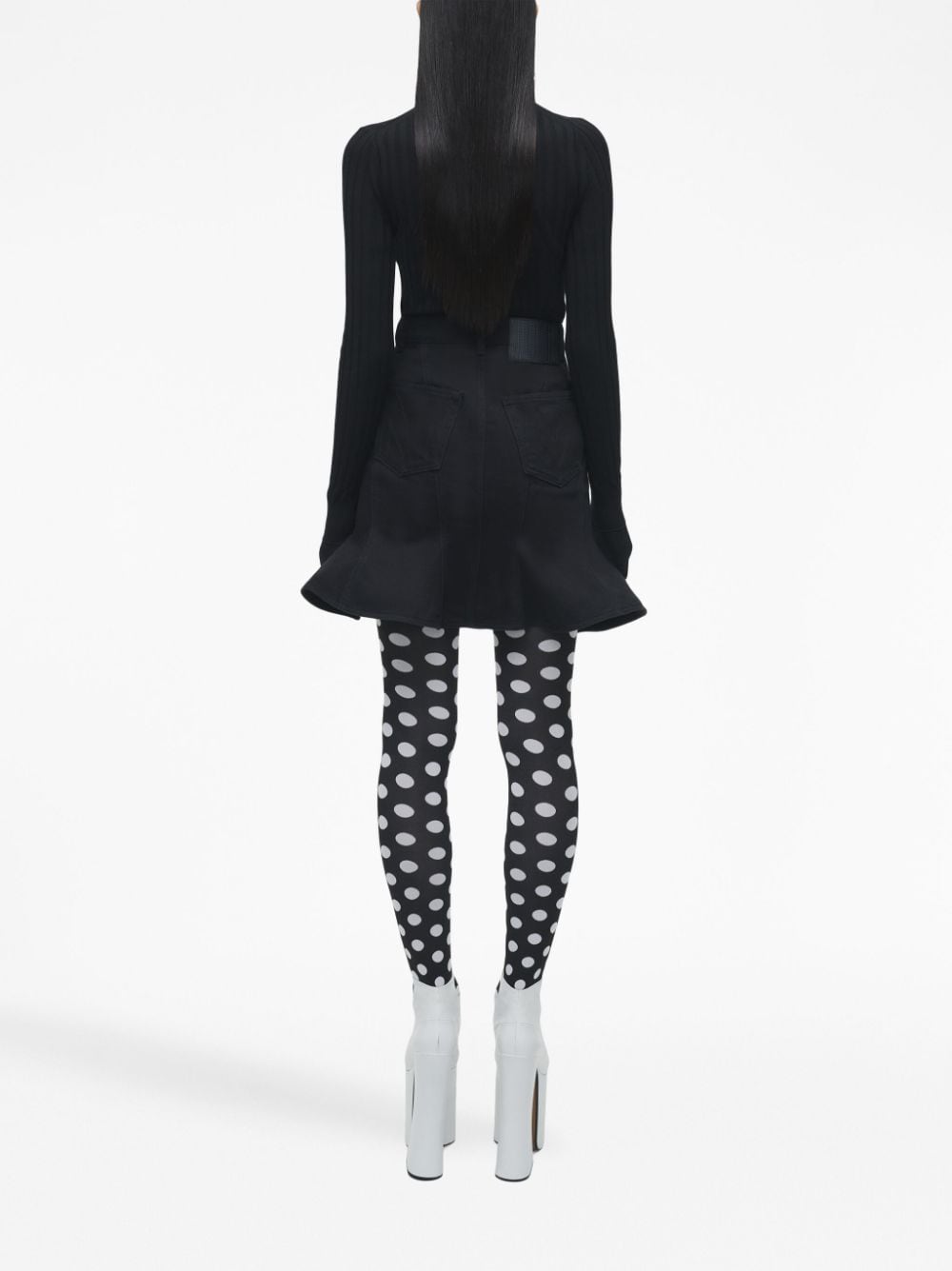 Поли на Marc Jacobs в черно