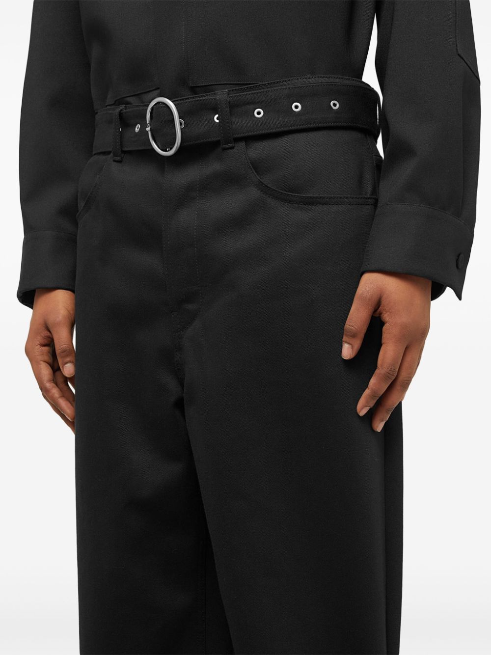 Панталон Jil Sander Черен