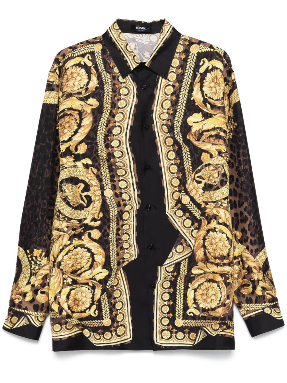 Риза с принт Versace Barocco