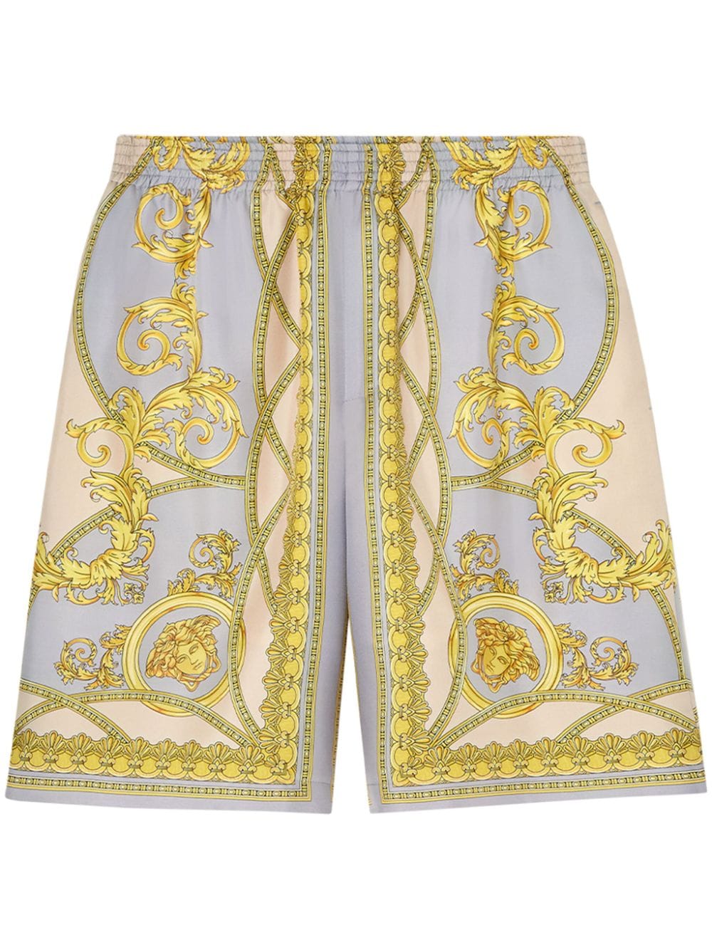 Златни шорти Versace
