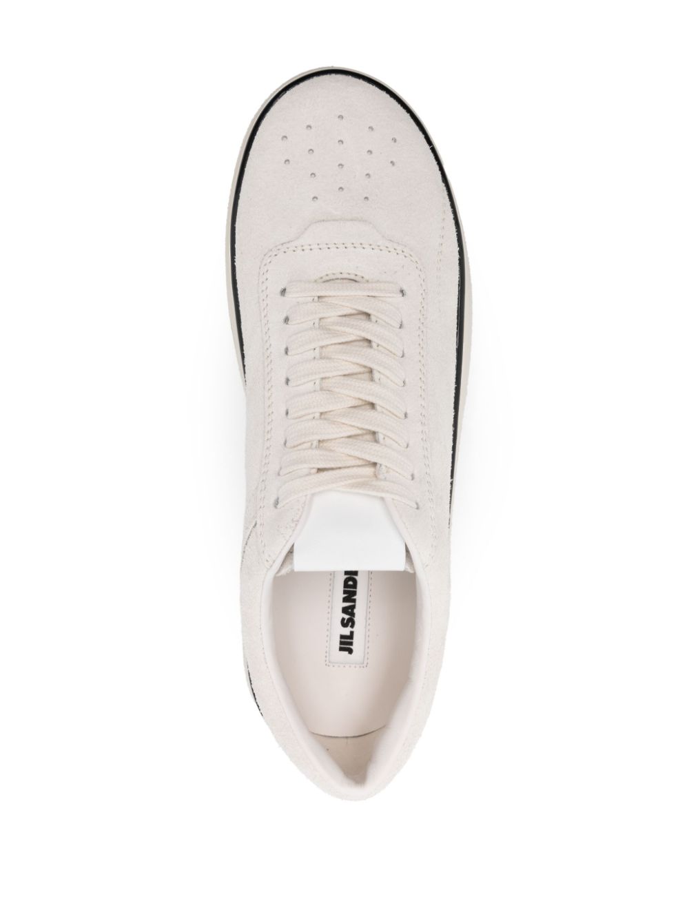 Бели маратонки Jil Sander