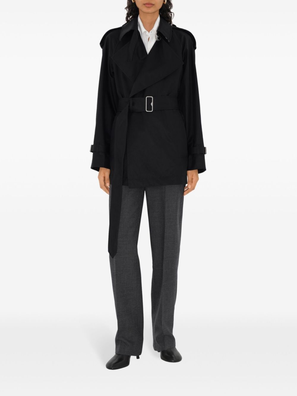 Палта Burberry черни