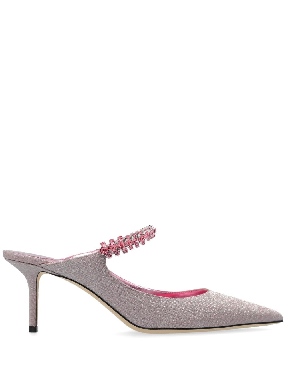 Мули Jimmy Choo Bing с кристали