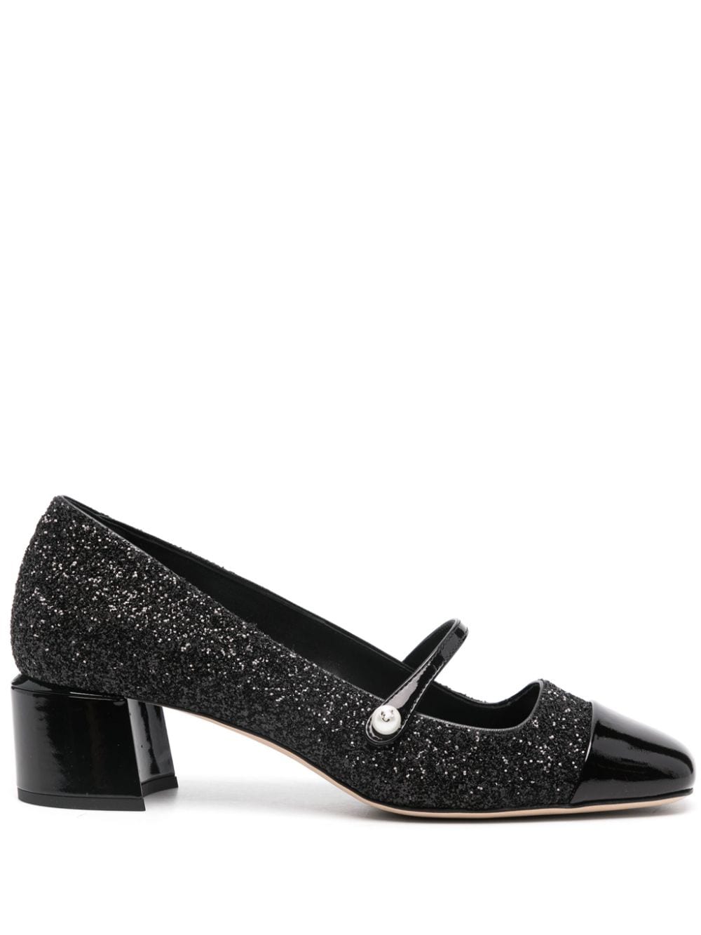 Кожени обувки с блясък Jimmy Choo Elisa 45