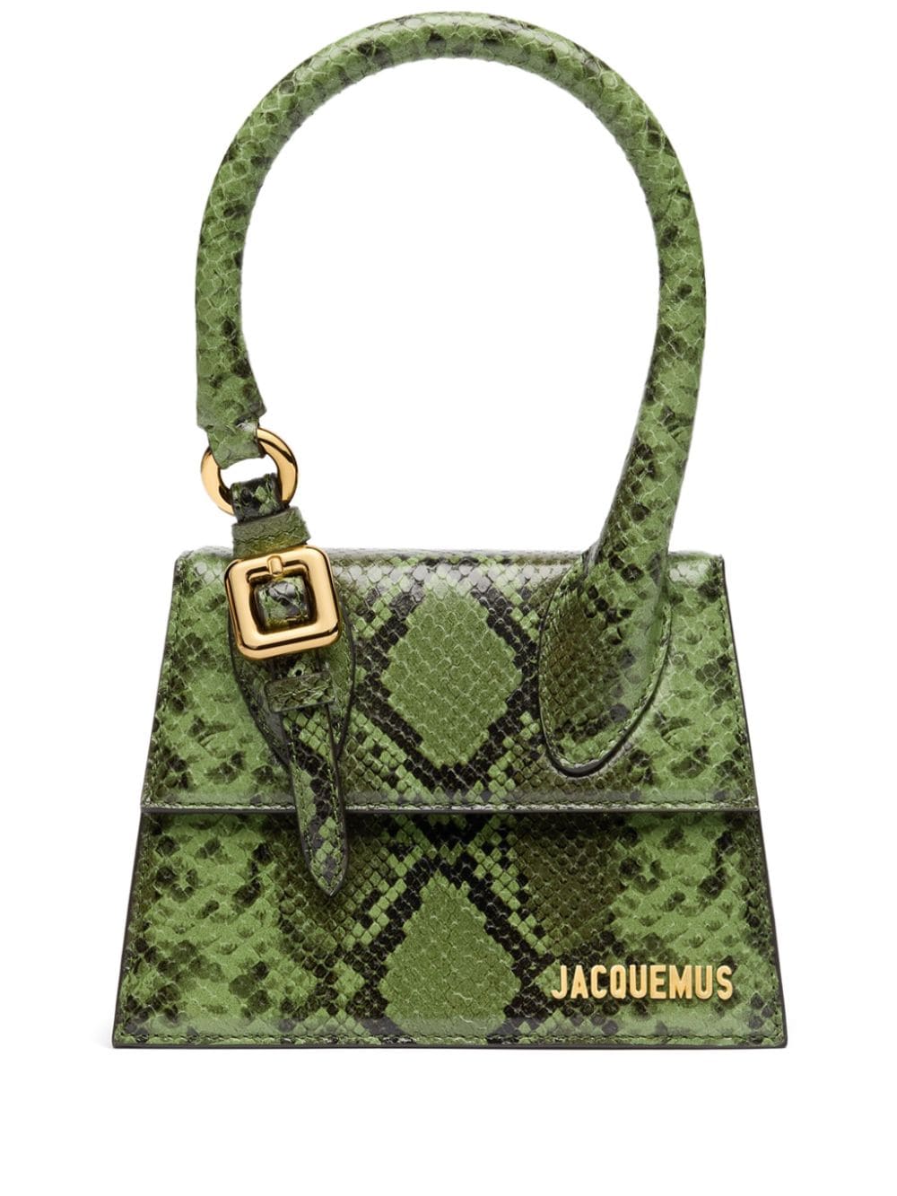 Мини чанта от змийска кожа Jacquemus Le Chiquito